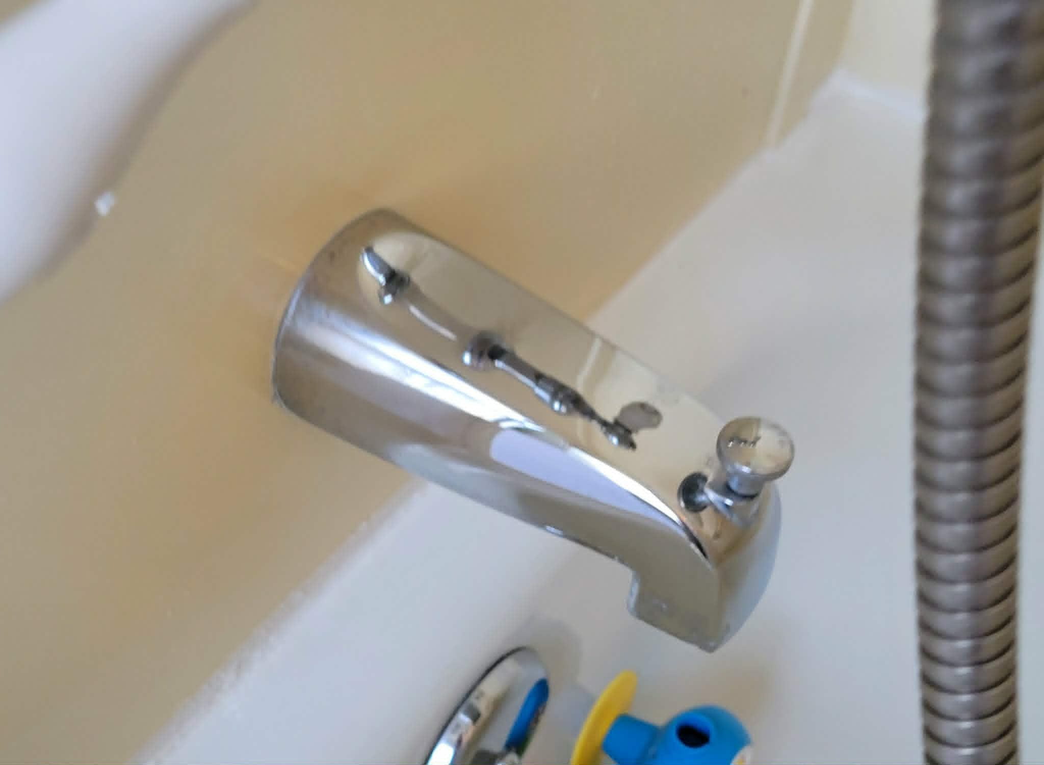 Faucet after cleaning