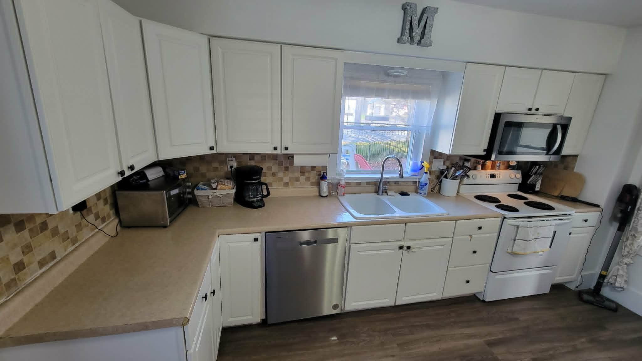 Kitchen after cleaning